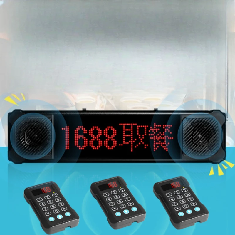 

Беспроводной зуммер-оповещатель для получения заказа, зуммер для доставки еды