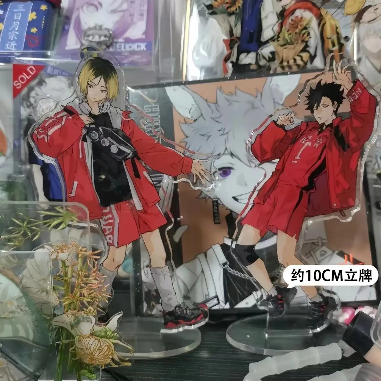 Haikyuu Figure Set Kozume Kenma squisita creatività modello studente Desktop Tetsurou Kuroo decorare ornamenti regalo Festival Anime