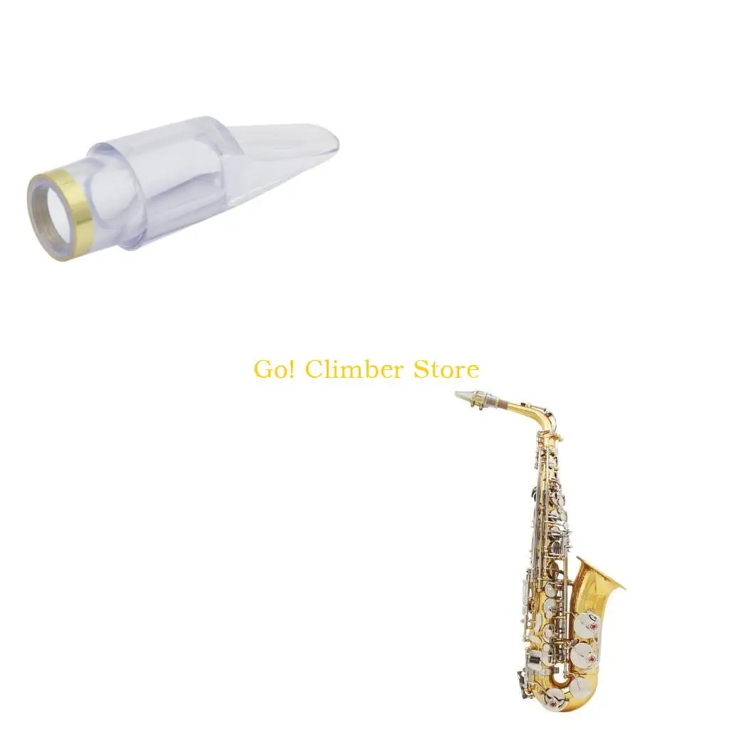 استبدال قطعة الفم الساكسفون Bolwtorch الشفافة Q84C لتعزيز أدائك