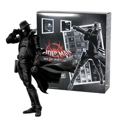 Spider Man Noir Marvel legend Peter Parker Ultimate Black Spider Man Earth-90214 Darkness SHF Toys Action Figure Model Kids Gift