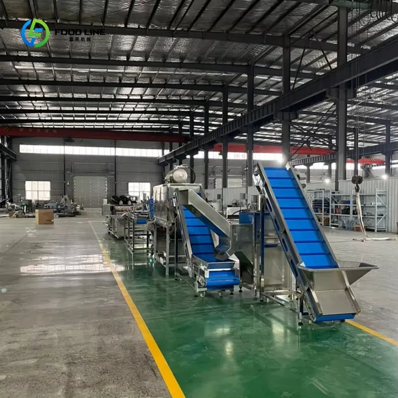 Garlic Peeling Packing Production Line Stainless with Motor Bearing for Plant Custom