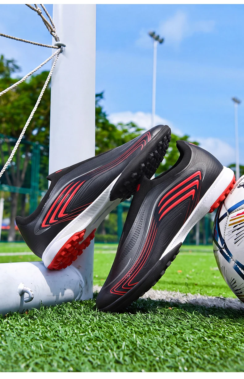 Neue Fußballschuhe für Herren und Damen, Unisex, Bestseller, Futsal, Ultraleicht, TF/FG, Professionelle, Hochwertige Fußballschuhe, Stollenschuhe, Sneakers – Detail 38