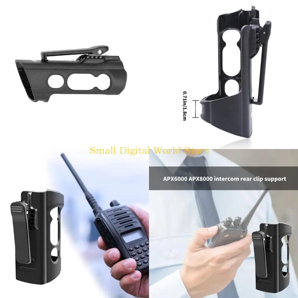 

77UB Radio Holder Dolsters для APX6000 APX8000 PMLN7901 PMLN7901A PMLN5709A Двухчастотный радиосвязь с радиостандером Back Clip