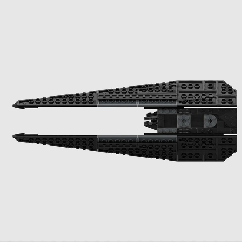 316PCS Science Fiction Space Film TIE Schalldämpfer Midi-Maßstab Baustein Modell Ziegel Set Kreative Weihnachten JUNGE Geschenke MOC-223368
