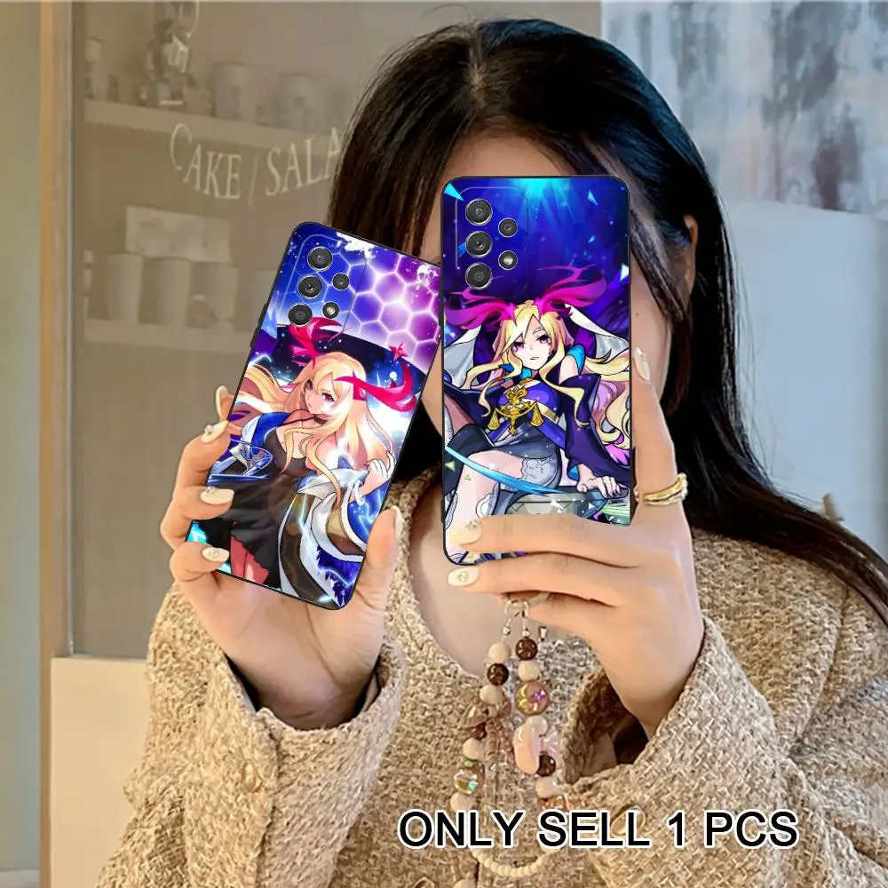 Monster Strike Lucifer Phone Case for Samsung Galaxy A57 56 55 54 53 52 51 37 36 35 34 33 32 31 5G Soft TPU Shockproof Cover