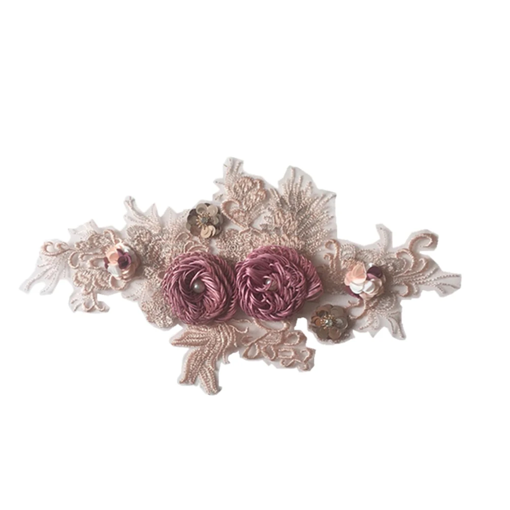 

Flower Patch Skirt Sewing Appliques Creative Design Patches Craft Clothing Embroidery Premium Material Long Lasting