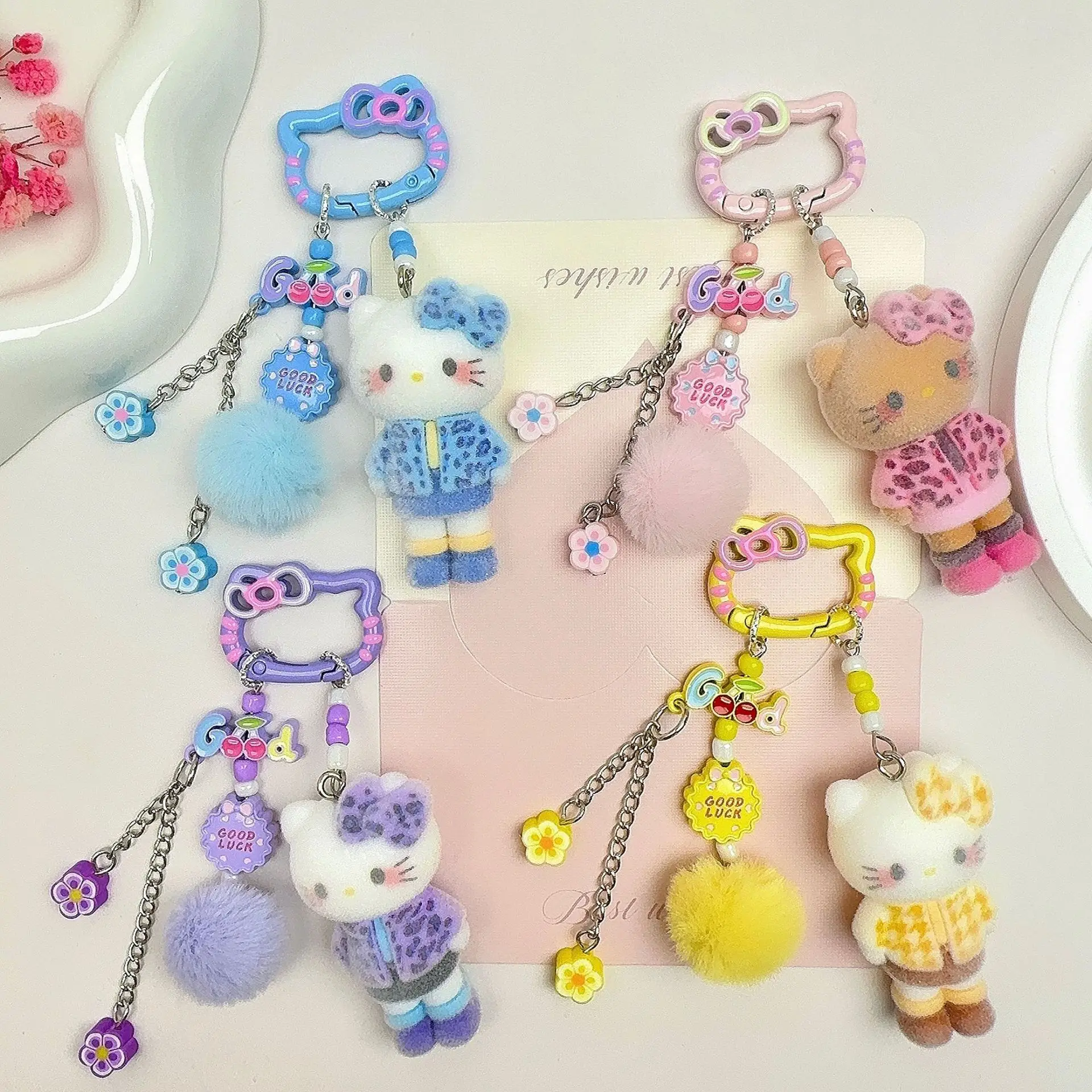 

Брелок «Hello Kitty» с героями мультфильмов Kawaii 3D, женские аксессуары, детская игрушка, подарок для девочек, цепочка для мобильного телефона, сумка «сделай сам», очаровательная кукла, оптовая продажа