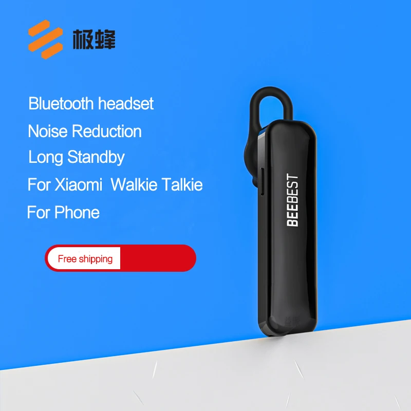 Aepane Beebest Walkie-Talkie Headset 1S Bluetooth 5.3 Noise Reduction Long Standby For Xiaomi /Beebest Walkie Talkie For Phone