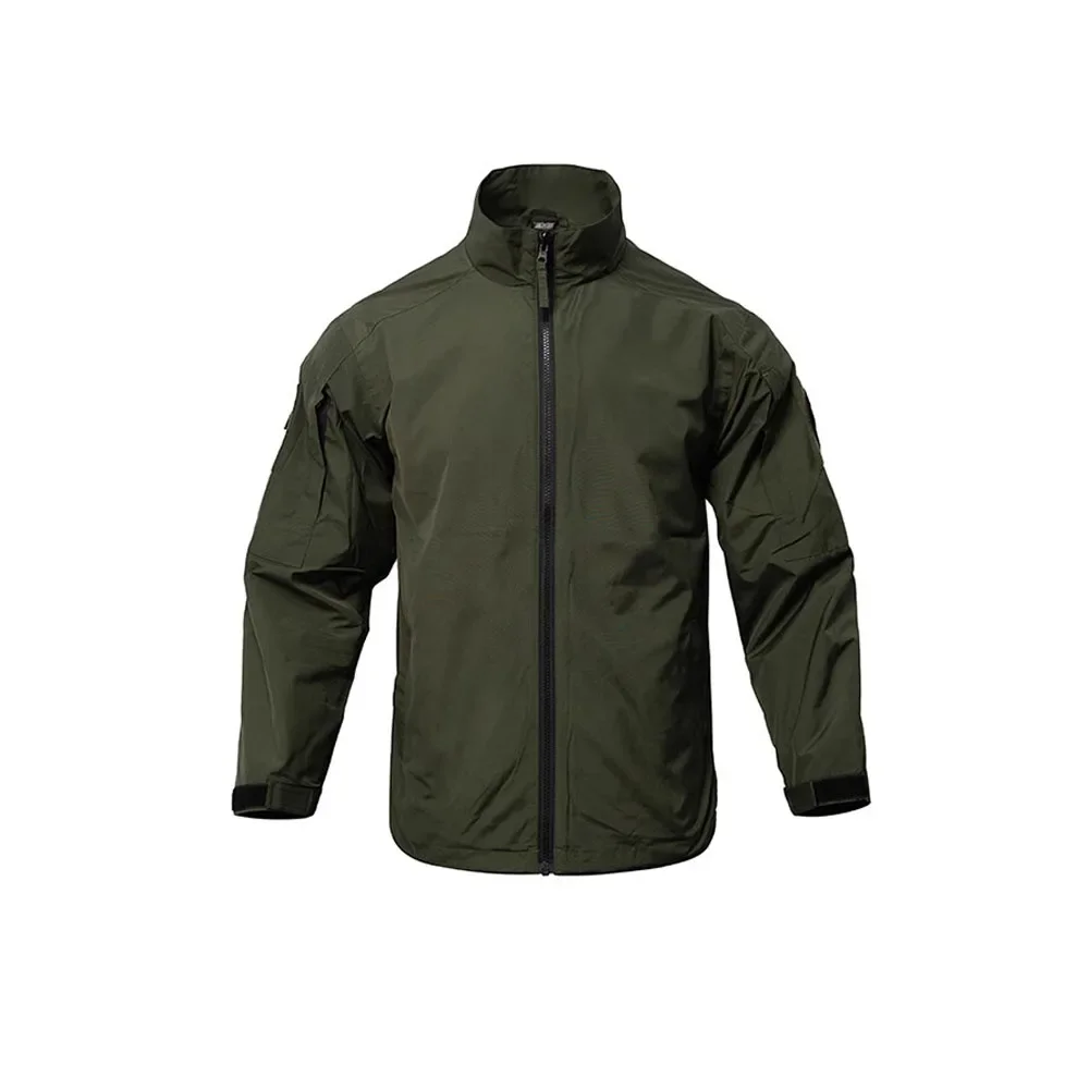 Men's Tactical Jacket Outdoor American Youth Leisure Training Sports Jacket Simple Zip Style Men's Jacket