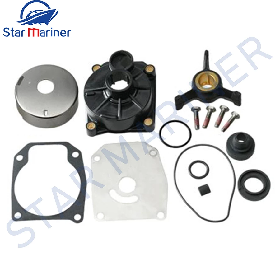 438592 Water Pump Impeller Kit For Johnson Evinrude Outboard Motor Rebuild Kit 35-50 HP 433548 433549 Boat Engine Replaces Parts