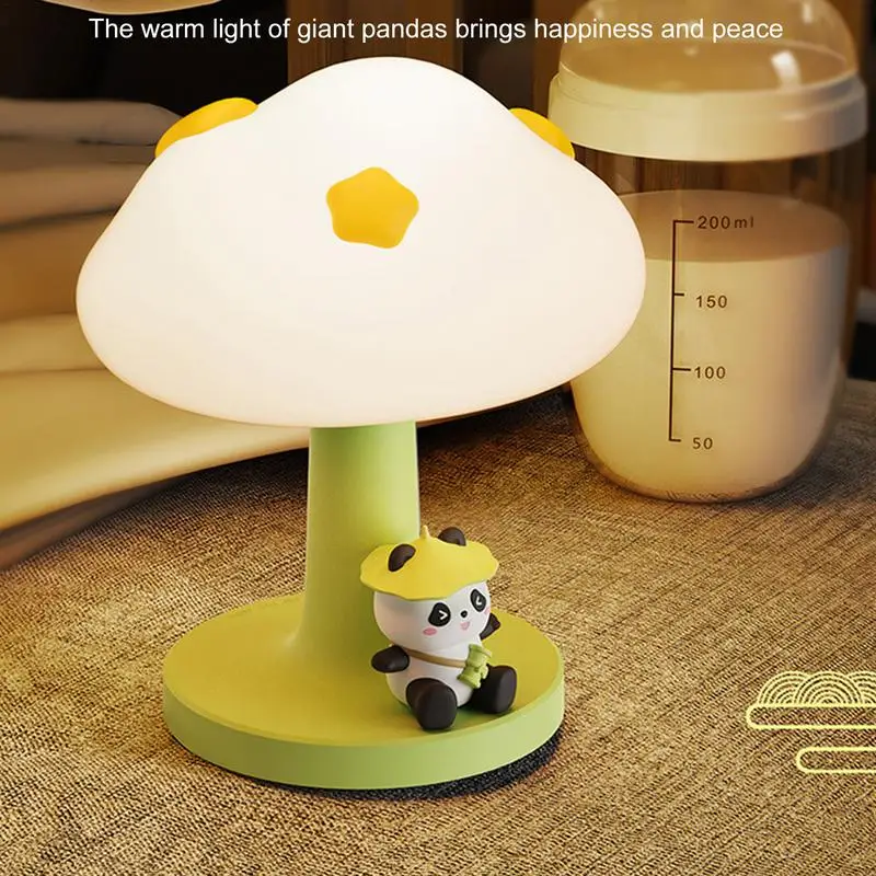 

Panda Night Light Desktop Cloud Shape Light Soft Light Night Lamps Cute Home Decoration For Nursery Children Room