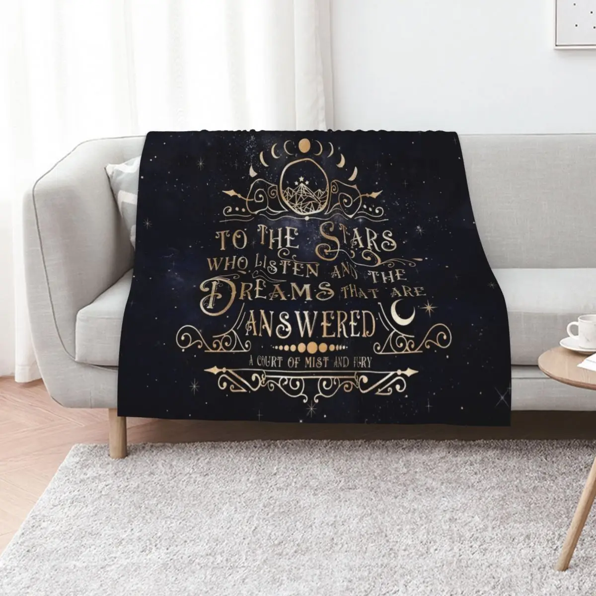 To The Stars Throw Blanket Weighted Multi-Purpose funny gift Flannel Sofa Throw Quilt Blankets