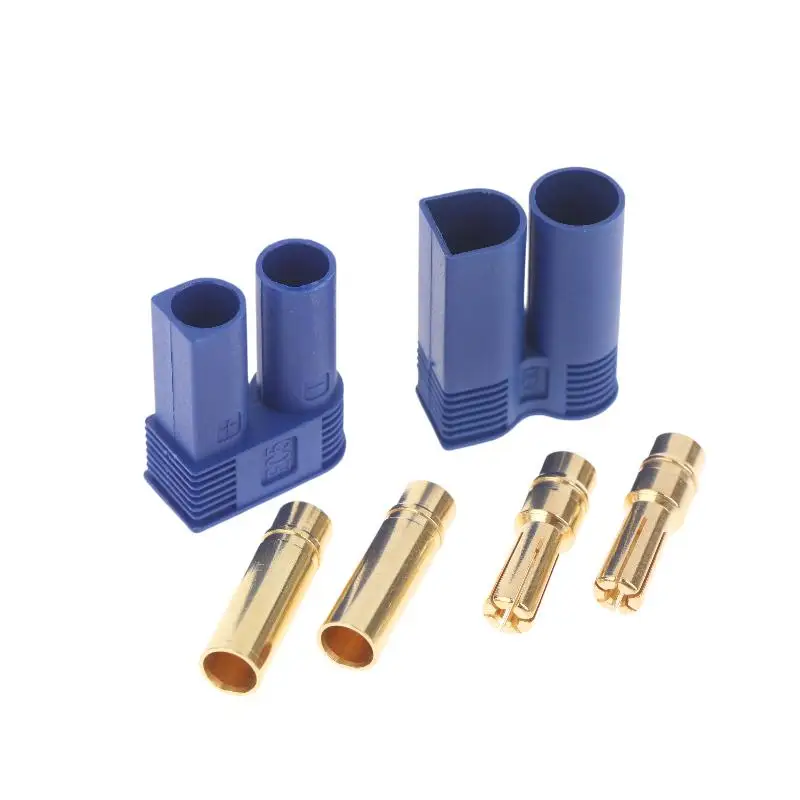 

Набор из 5/10 шт. позолоченных штекерных и гнездовых разъемов типа EC5 (банановые) для RC-схем, комплект деталей типа Bullet (штекер/гнездо)