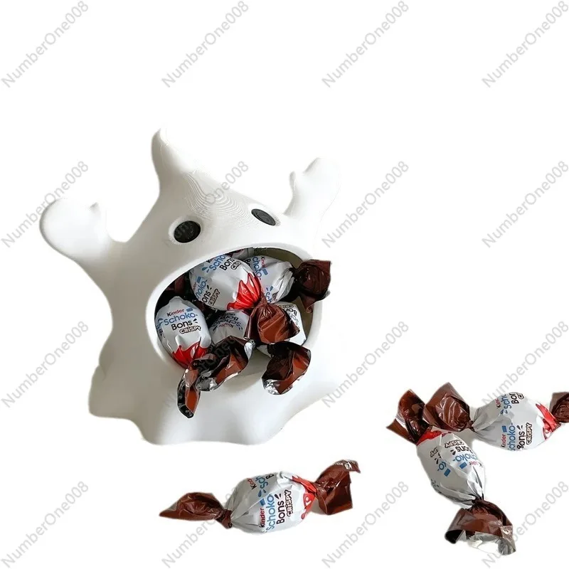 Independence Station New Halloween Ghost Bowl Candy Halloween Ghost Candy Bowl Resin