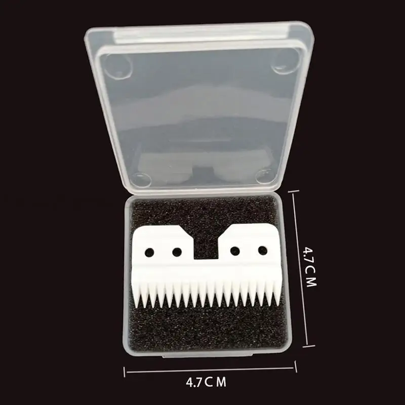 1PC Replacement Ceramics Blades for A5 Series Fast Feed Clipper Grooming Clippers Movable Blade 18-Teeth