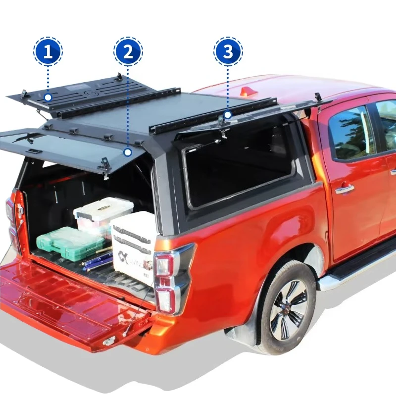 

STLF Benext Lightweight Aluminum Canopy for Pickup Vehicles-Electric Hilux