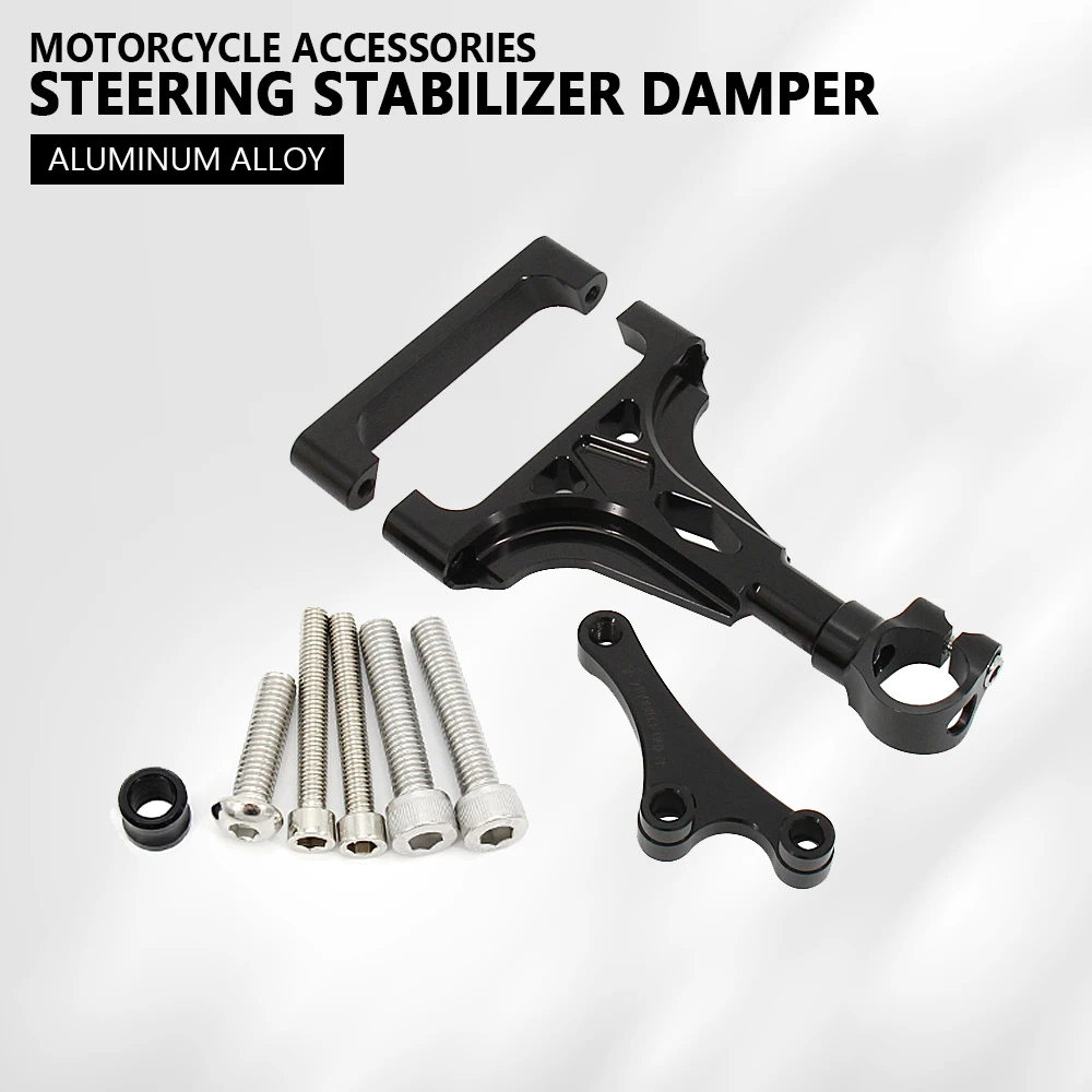 

CNC Motorcycle Stabilizer Steering Damper Mounting Bracket Support Kit For KAWASAKI Z1000 Z750 R Z750R 2003-2013 2012 2011 2010