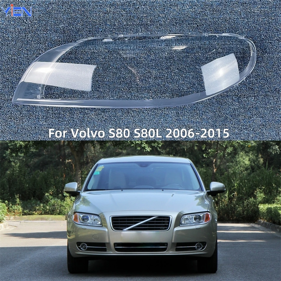 

For Volvo S80 S80L 2006 2007 2008 2009 2010 2011 2012 2013 2014 2015 Car Interior Replacement Parts Dust Cover Headlights Glass