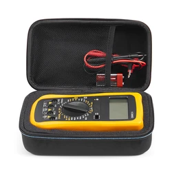 Multimeter Storage Bag Waterproof Shockproof EVA Hard Multimeter Carrying Case for Fluke 101/115/116/117/114/F15B /F17B /F18B