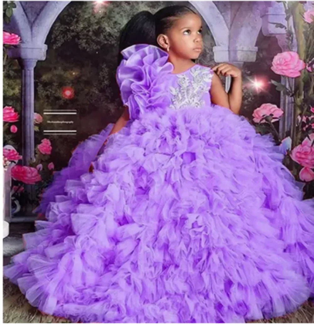 

Flower Girl Dresses Flower Girl Dresses Tulle White Flory Butterfly Flory With Tailing Sleeveless For Wedding Birthday First Com