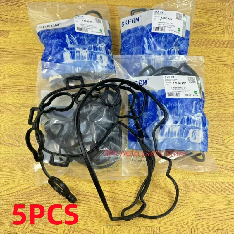 5X 12608604 12593309 12609291 Junta da Tampa de Válvulas do Motor para Buick Verano Saturn New LaCrosse 2.4L Regal Chevrolet Captiva Malibu