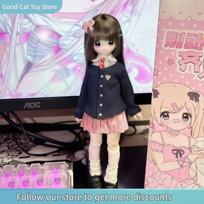 

Don'T Touch My Bangs Series Smart Doll 1/6 Ball Jointed Doll Mystery Box Joint Movable Doll With Hair Anime Figures Model Toy
