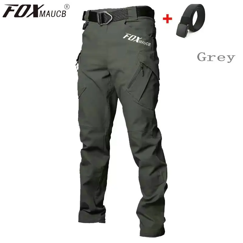 Men Cycling Long Pants FOXMAUCB Mountain Bike Bottoms Culottes Motorcycle Racing Bicycle Trousers Pantalones De Bicicletas Mtb view 3
