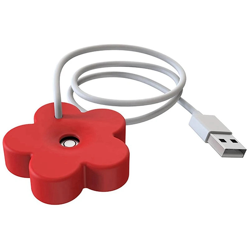 مرطب صغير محمول بدون خزان مع كابل USB ، تصميم محكم ، سفر شخصي ، غرفة نوم