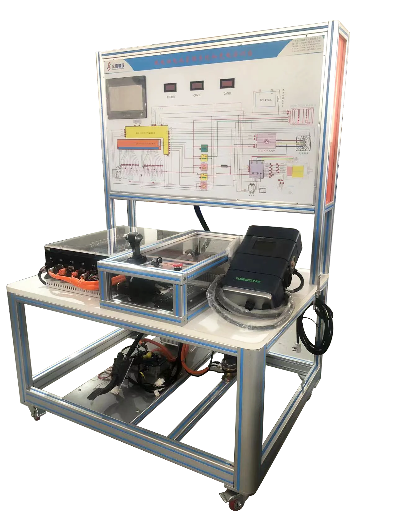 New Energy Vehicle Motor Training Device Braking Energy Feedback Platform Educational Equipment GZSX-X1029 China