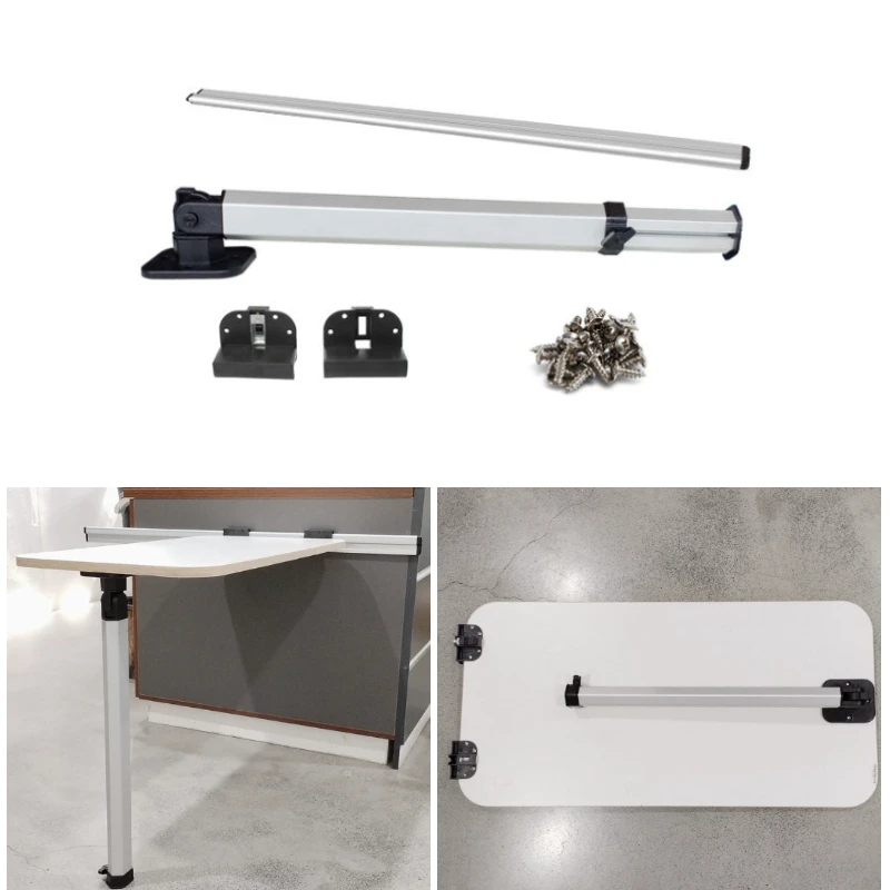 RV Adjustable Folding Table Leg RV Accessories Board Detachable RV Exterior Aluminum Alloy Table Leg Camper Expansion Bracket