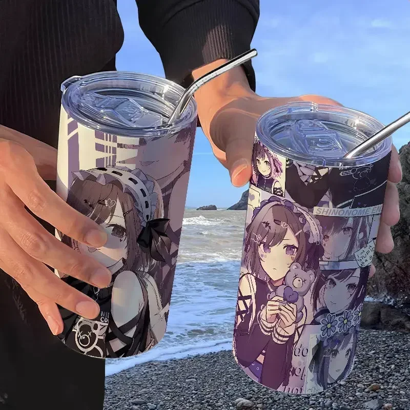 Anime Kamishiro Rui Yoisaki Kanade Akiyama Mizuki Asahina Mafuyu Thermos Mug Coffee Cup Stainless Steel Water Glasses