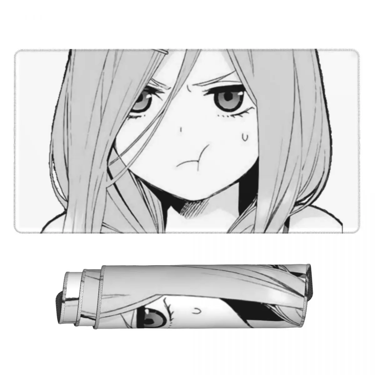 

Большой коврик для мыши Miku Nakano Waifu, коврик для геймеров, для ПК и ноутбуков, коврик для клавиатуры, компьютерный игровой коврик, офисные аксессуары, настольный коврик