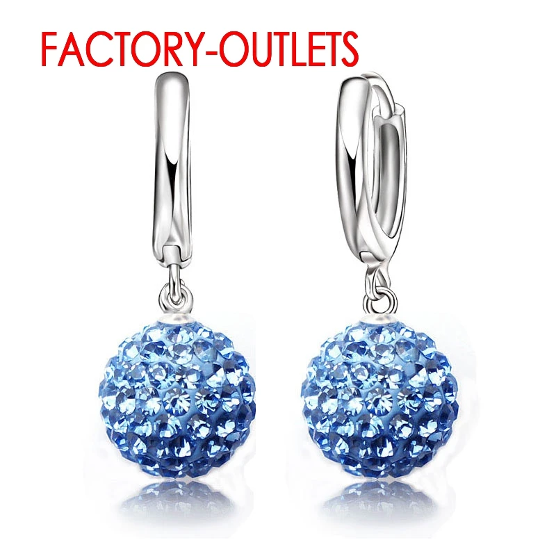 Amazing Discount 925 Sterling Silver Earrings For Women High Quality Fashion Jewelry Bridal Earrings Super Nice Korean Earrings