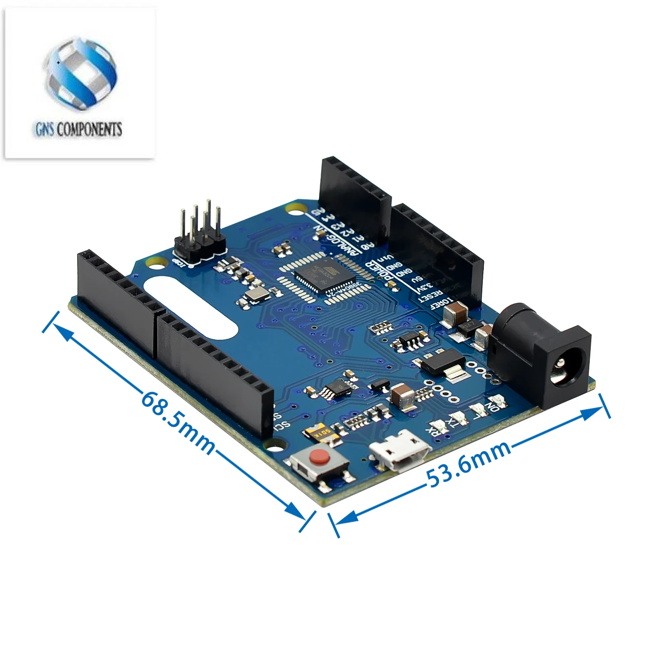 Leonardo R3 Development Board, ATMEGA32U4 Board para Arduino