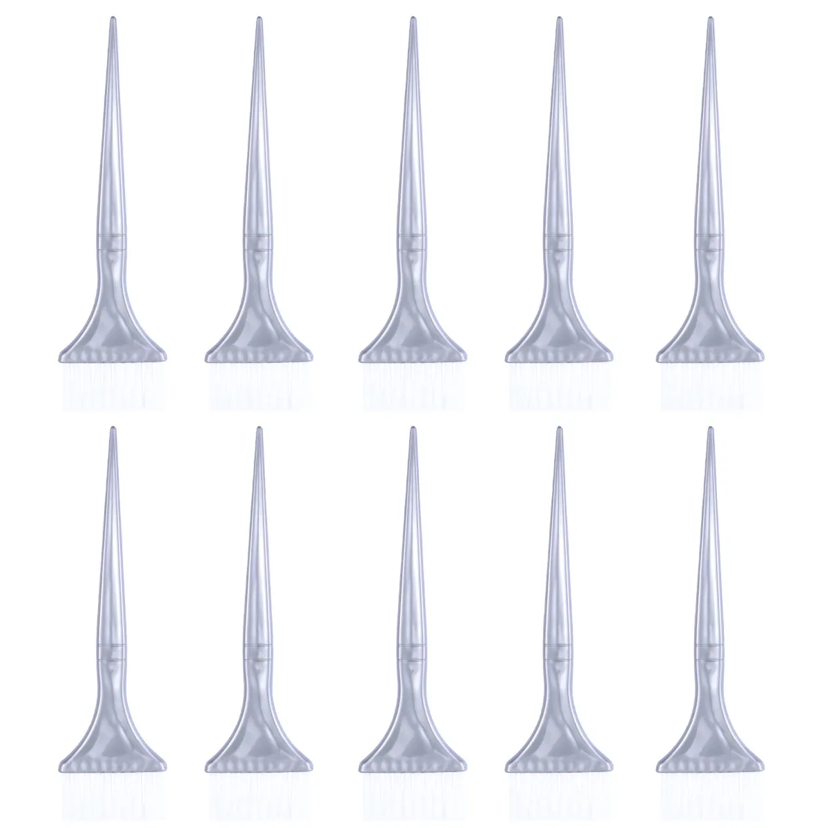 

Набор из 10 кистей для окрашивания волос с нейлоновой щетиной, аппликаторы для окрашивания волос, аксессуары для салонов, инструменты для масляных процедур, для домашнего использования и самостоятельного окрашивания