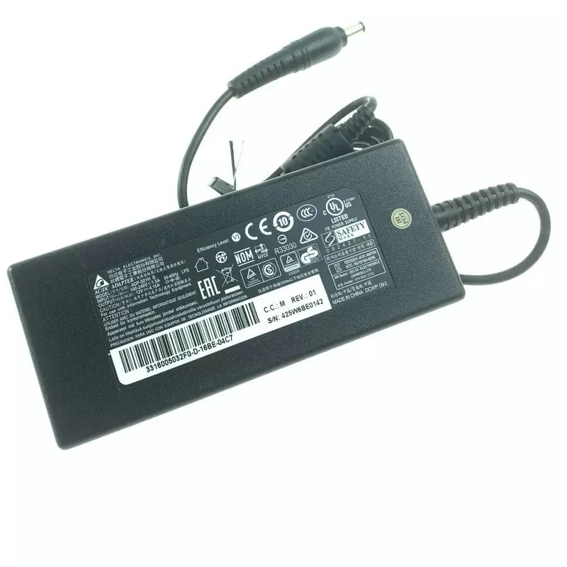 

ADP-50YH B OEM Original Delta 50W 12V 4.16A AC Adapter For ELO 1590L 1598L 1593L E637593 E593661 2402L 24" Touchscreen Monitor