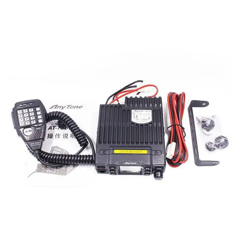 AnyTone AT-778UV Dual Band 136-174 & 400-480MHz 25W 200 Channels Amateur Radio Walkie Talkie VOX Mobile Radio