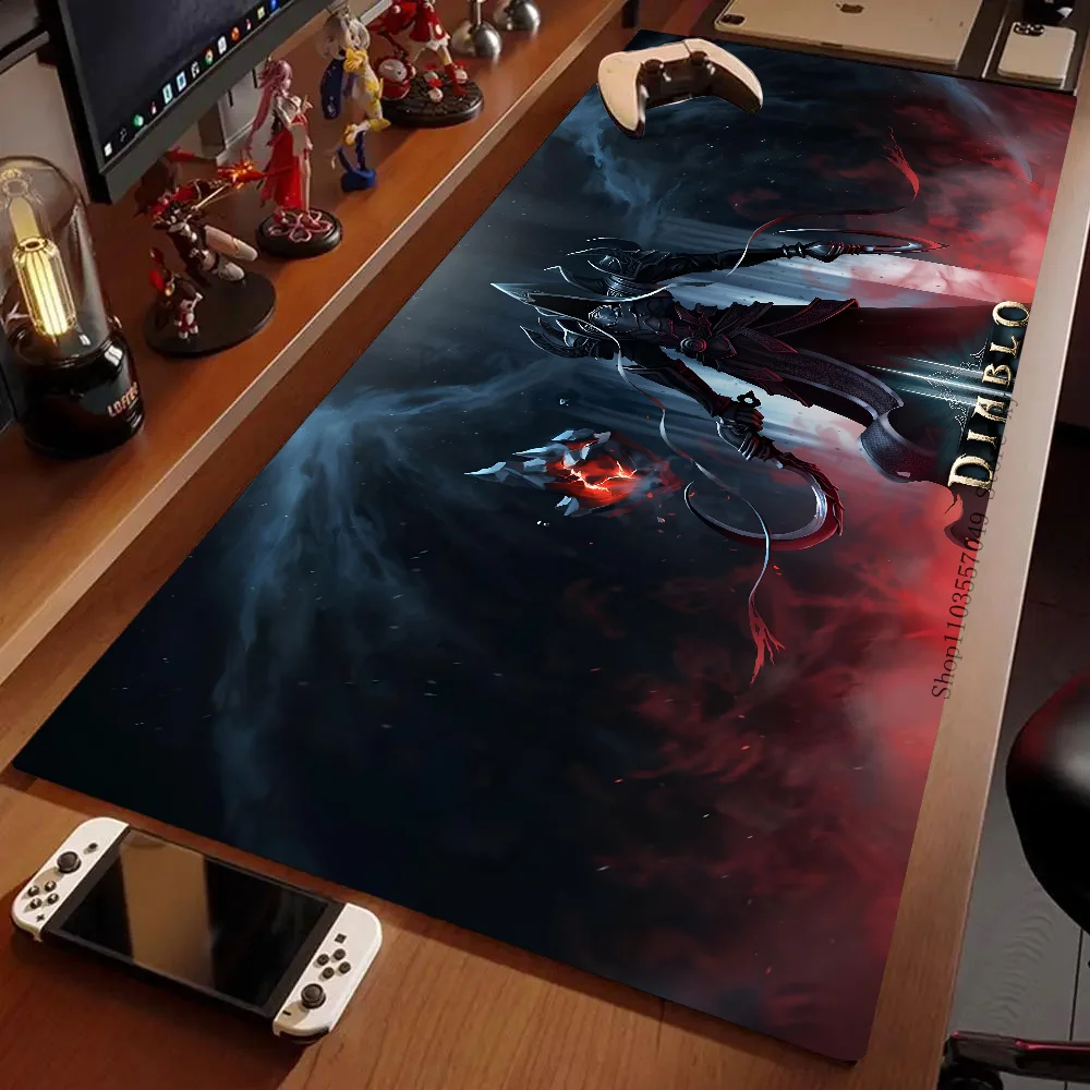 Game D-Diablo Mousepad Large Gaming Mouse Pad LockEdge Thickened Computer Keyboard Table Desk Mat