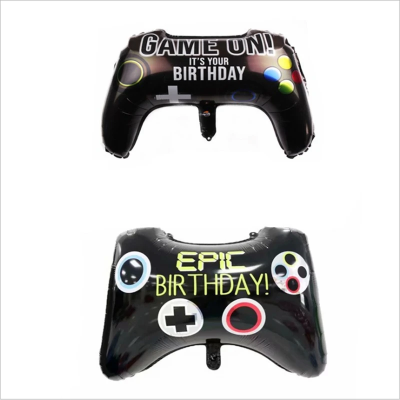 New Skates Aluminum Balloon Radio Game Hand Cartoon KTV Bar Party Decoration Supplies 1PC