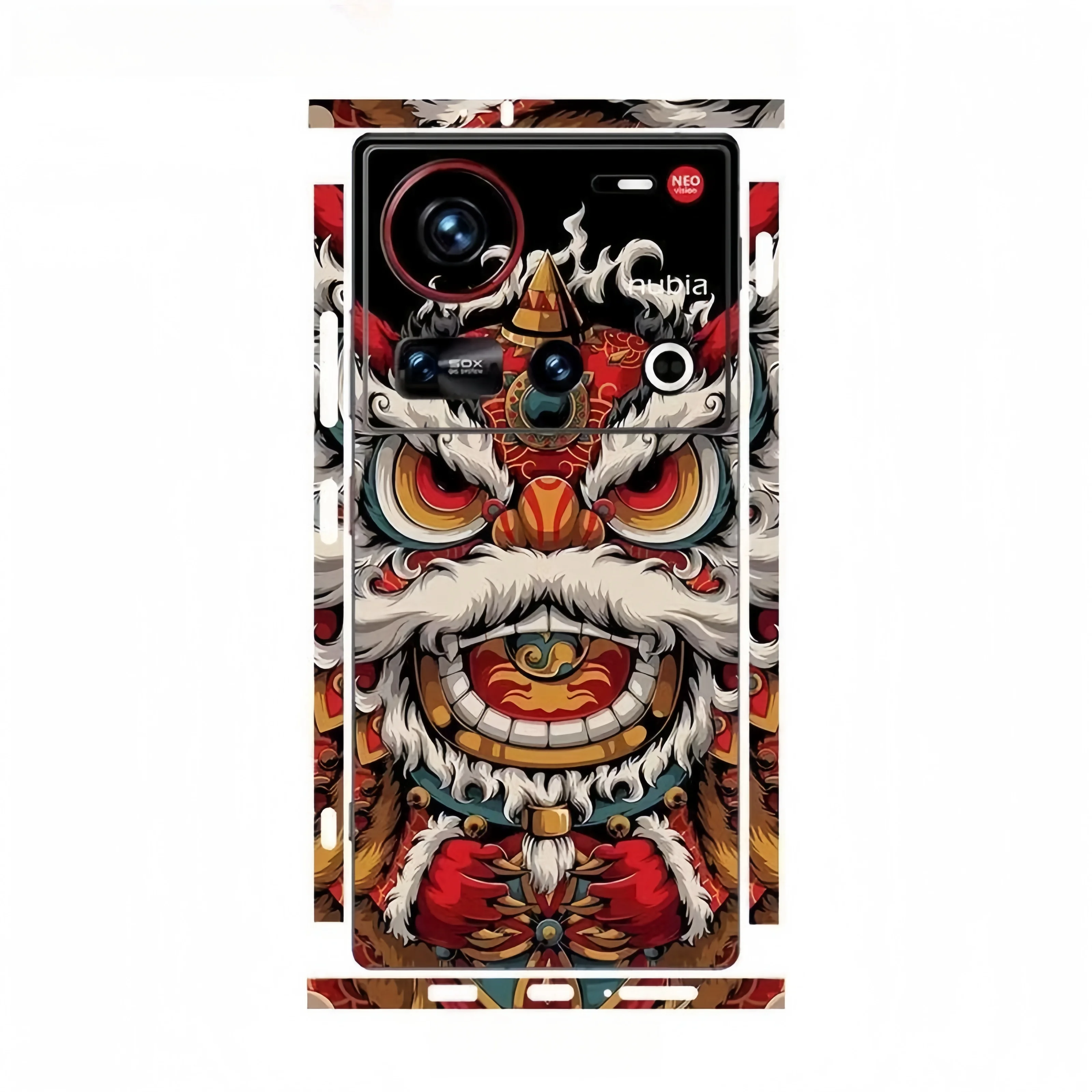 Colorful Sticker for Nubia Z70 Ultra Z50 Ultra 5G Back Screen Protector Hing Side Skin Protective Film Z60 ultra