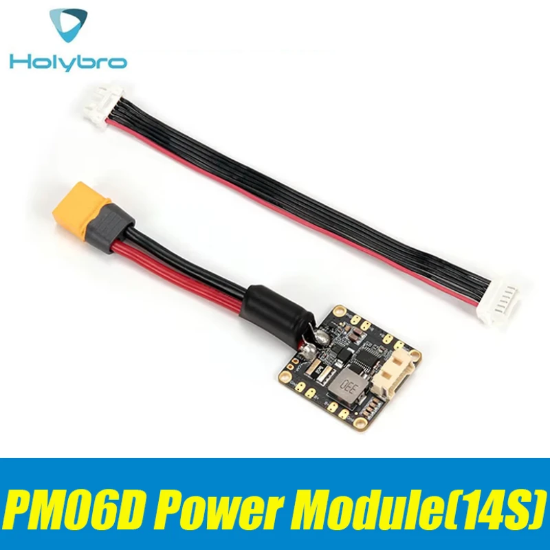 

Модуль питания HolyBro PM06D 2-14S для контроллера полета Pixhawk 5X/Pixhawk 6X, детали для самостоятельного изготовления