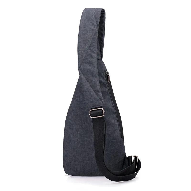 Men's Anti-theft Close Fitting Chest Bag, New Single Shoulder Backpack, Waterproof Large Capacity Outdoor Travel Small Backpack