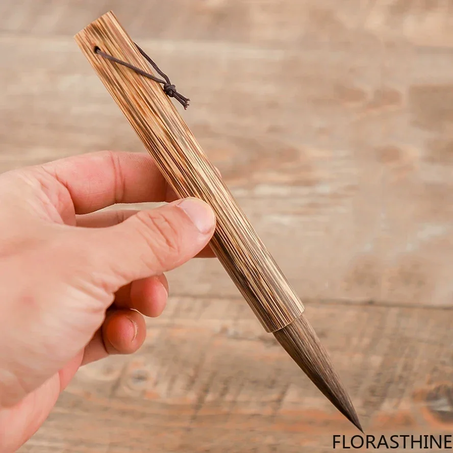 Portable Painting Brush Horse Hair Pocket Sized Weasel Brush Hair Pen Calligraphy Artist Inspiration Art Supplies