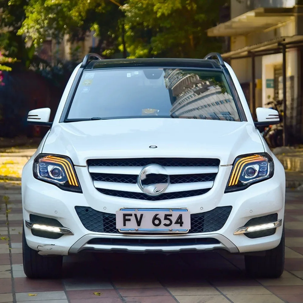 GLK X204 Upgrade Headlights LED for Benz 2008-2015 to Maybach Design Front Lights Assembly Projector Lens Accessories Modified - Image 6
