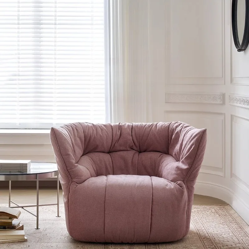 

Fabric sofa, male single chair, modern simple small apartment sofa