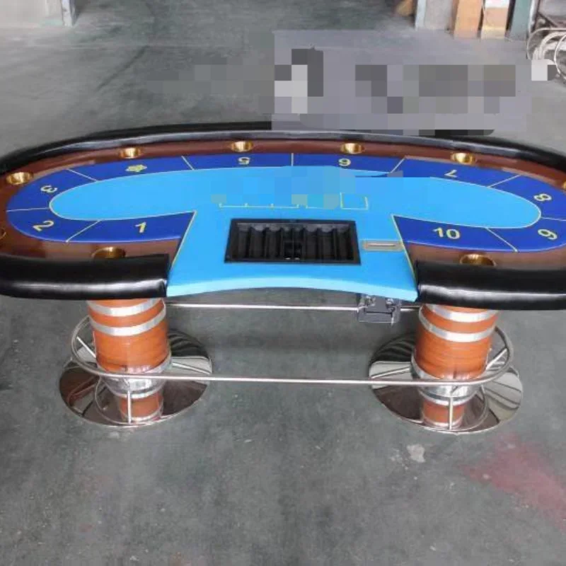 

Tablecloth and size for high-end players of Texas Hold'em, replaceable legs