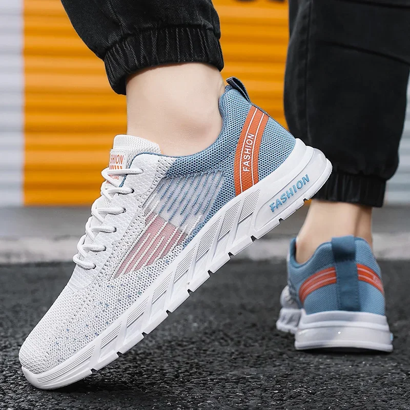 

Mesh Breathable Men Running Shoes Outdoor Anti-slip Walking Sneakers Lightweight Mens Jogging Sports Shoes Soft Men Casual Shoes