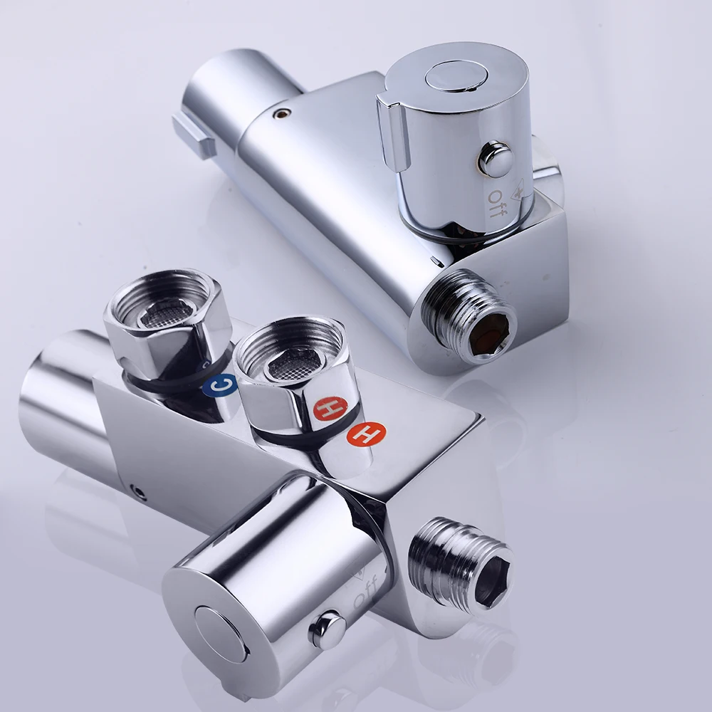 مسدس رش المرحاض النحاسي مع تنظيم بارد وساخن ودرجة حرارة ثابتة للجسم الرئيسي للتنظيف الذاتي وغسالة للنساء #4