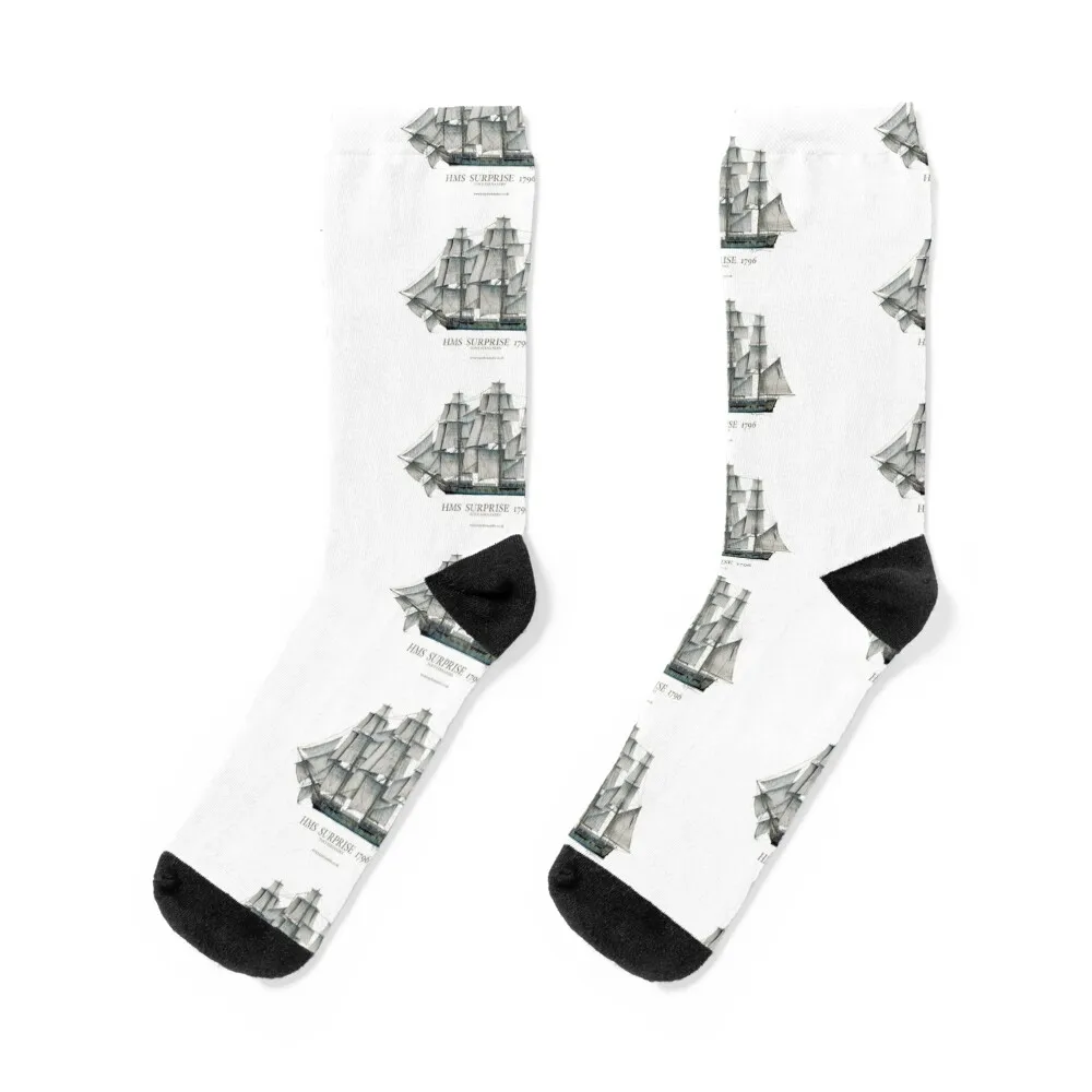 

HMS Surprise 1796 Socks Men's cool colored cotton Socks Girl Men's