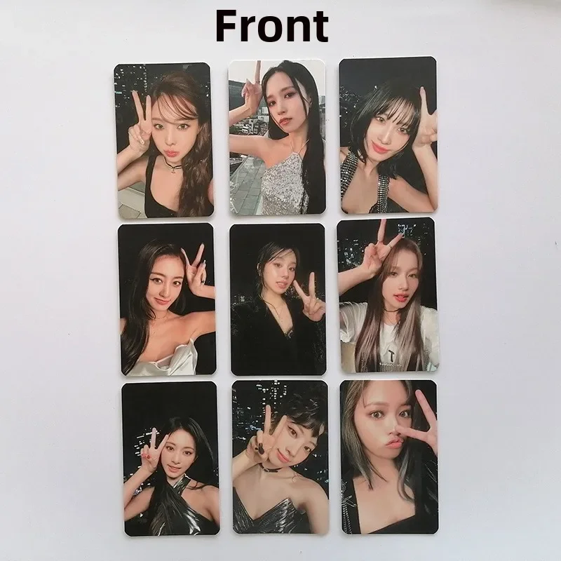 9Pcs/Set TWICE Kpop New Album Lomo Cards Photocards Photo Card for Collection Fans Gift Kpop  Kpop Photocards  Stationery Set